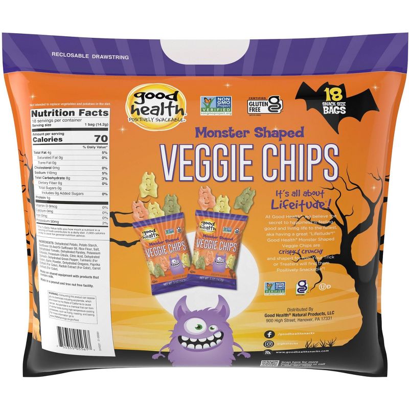 Good Health Monster Veggie Chips The Bite Company