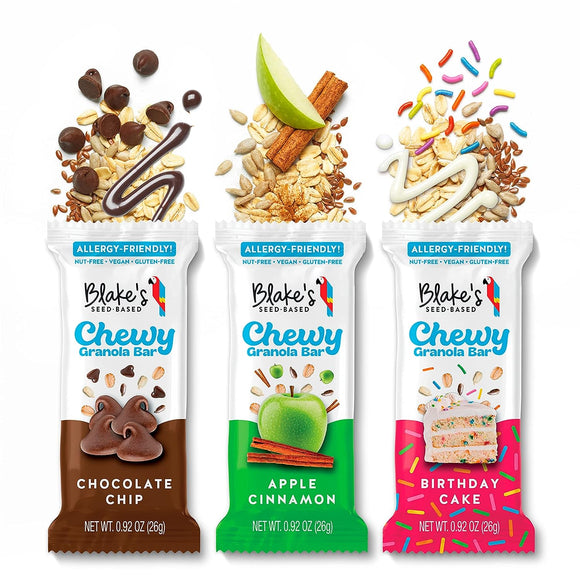 Blake's Seed Based Bars - 3 Flavor Variety Pack